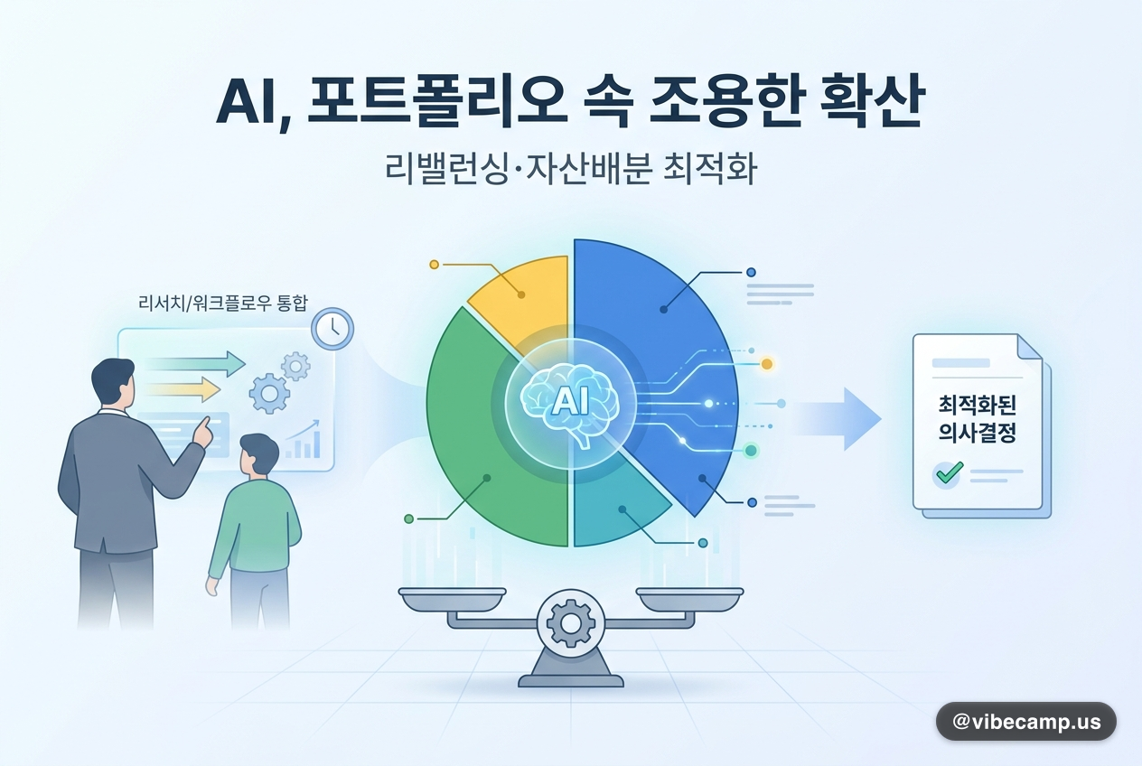 AI, 포트폴리오 리밸런싱·자산배분에 조용히 확산