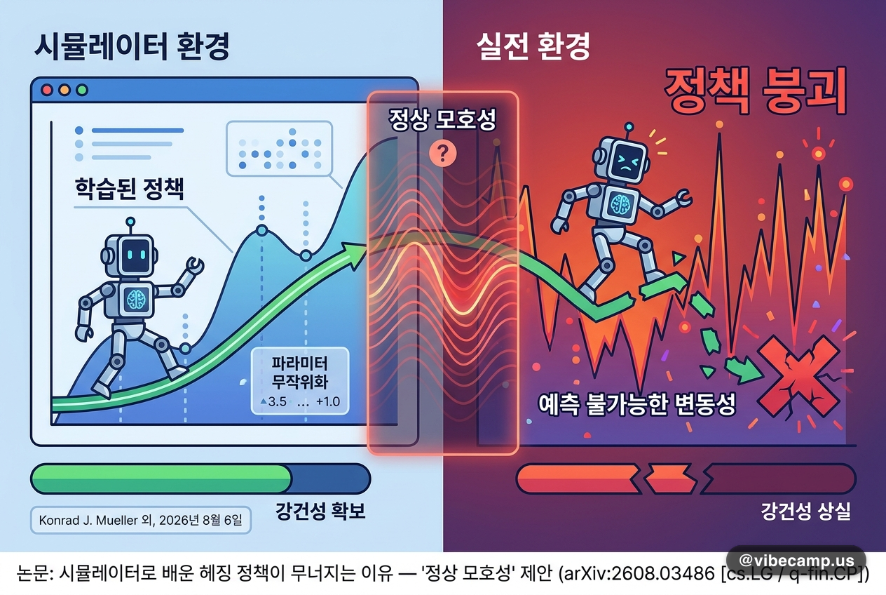 시뮬레이터로 배운 헤징 정책이 무너지는 이유 — '정상 모호성' 제안
