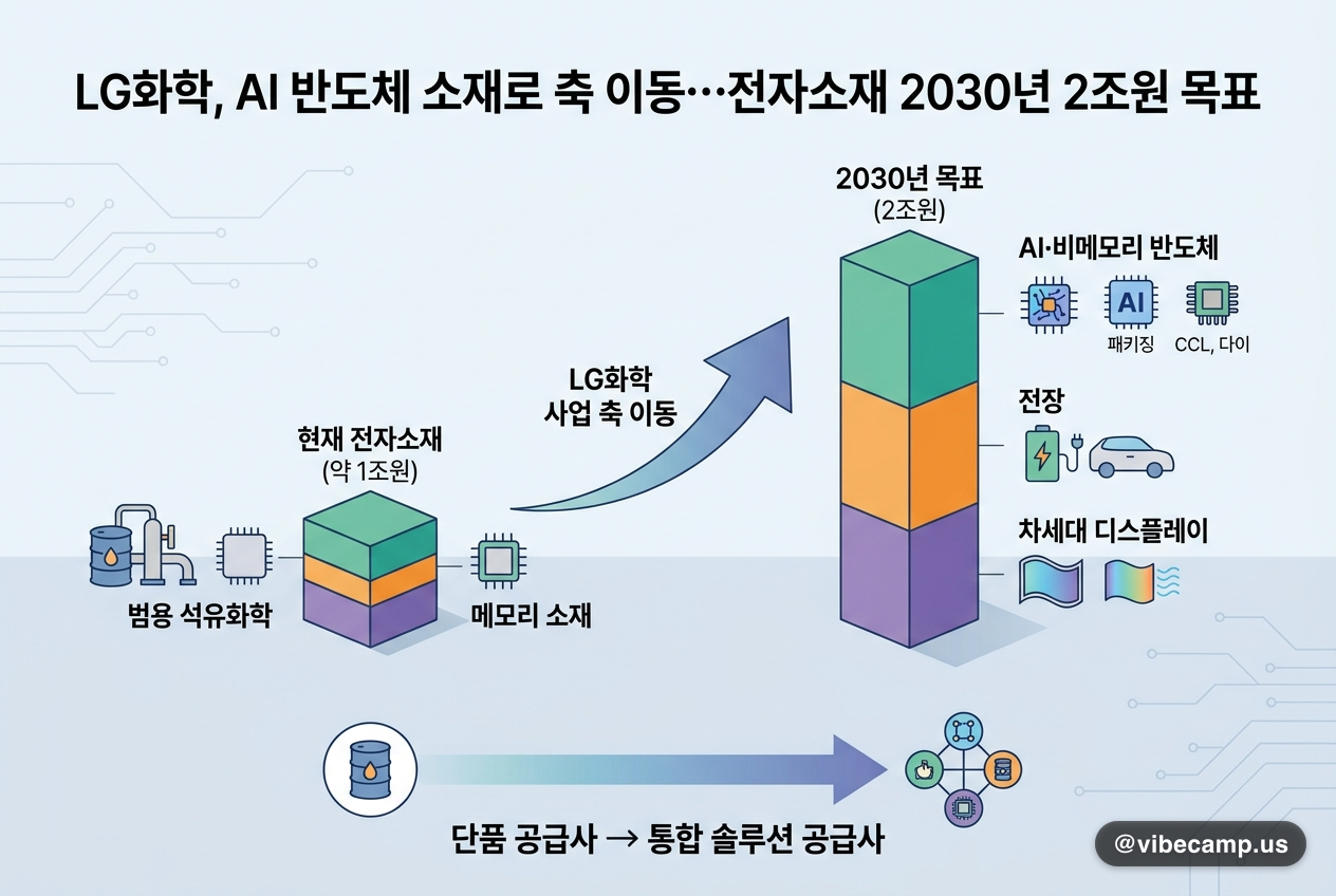 LG화학, AI 반도체 소재로 축 이동…전자소재 2030년 2조원 목표